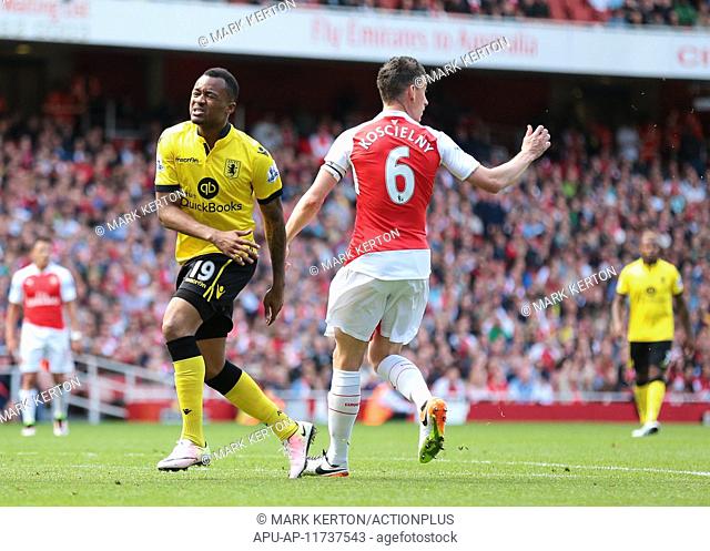 2016 Barclays Premier League Arsenal v Aston Villa May 15th. 15.05.2016. Emirates Stadium, London, England. Barclays Premier League