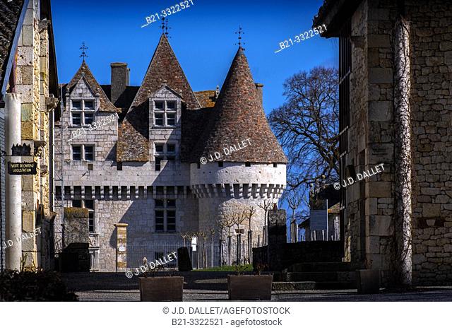 France, Nouvelle Aquitaine, Dordogne, MONBAZILLAC CASTLE