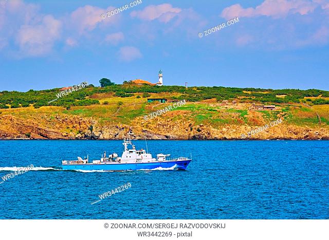 Patrol Boat in the Black Sea