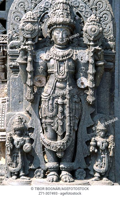 Keshava Temple, Hoysala Architecture. Somnathpur. Karnataka State. India