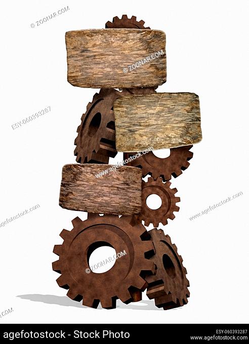 shield metal motor wood rustic male builders bolts mechanics