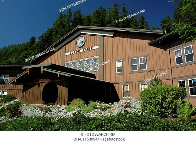 Klamath, CA, California, Yurok Tribal Headquarters