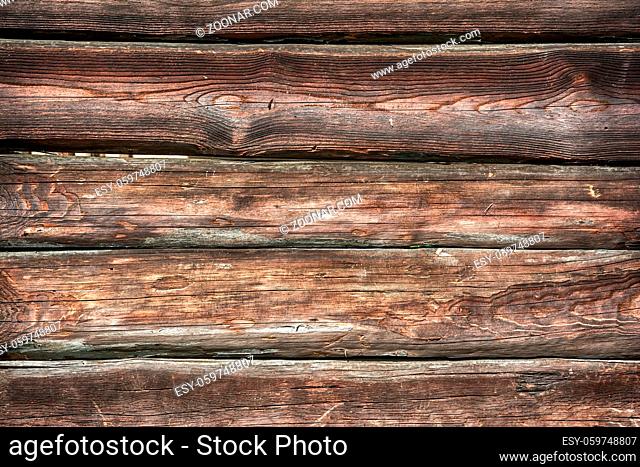 Dark brown vintage wooden old planks background