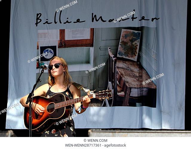 Day Two of Camp Bestival 2016 at Lulworth Castle, East Lulworth in Dorset on Saturday 30th July 2016 (Photos by Ian Bines/WENN) Featuring: billie marten Where:...