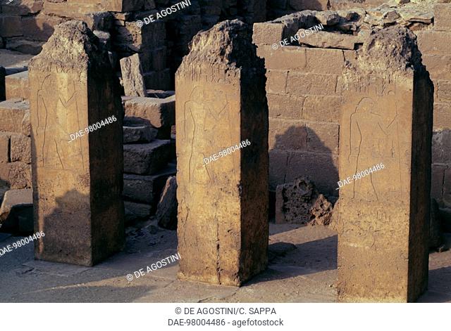 The Mastaba of Ptahshepses, Necropolis of Abusir (UNESCO World Heritage List, 1979), Egypt. Egyptian civilisation, Old Kingdom, Dynasty V