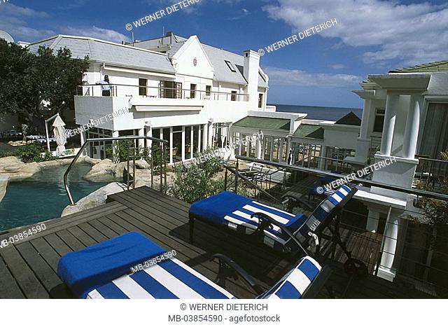 South Africa, Cape town, cape-peninsula, suburb camps Bay, The Twelve Apostles hotel, hotel-installation, pool, sun-day beds, Africa, cape-province