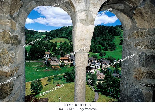 10851719, Switzerland, Prato village, Valle Levent