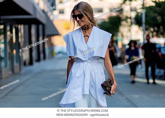 Street Style photos during New York Fashion Week SS17 Featuring: Martha Graeff Where: New York, New York, United States When: 15 Sep 2016 Credit: The...