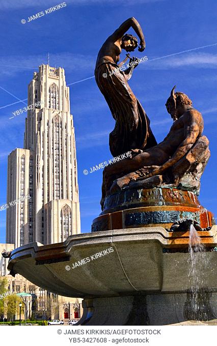 The Mary Schenley Memorial on the campus of the University of Pittsburgh