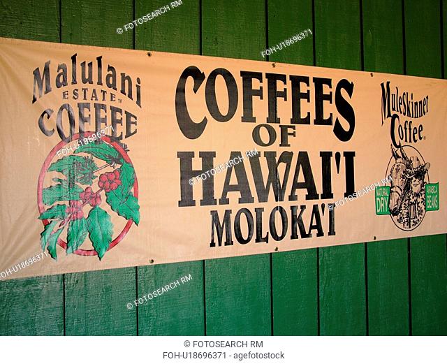 Kualapuu, Molokai, HI, Hawaii, Coffees of Hawaii
