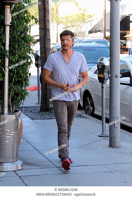 Pedro Pascal spotted out to lunch in Beverly Hills Featuring: Pedro Pascal Where: Los Angeles, California, United States When: 07 Aug 2015 Credit: WENN