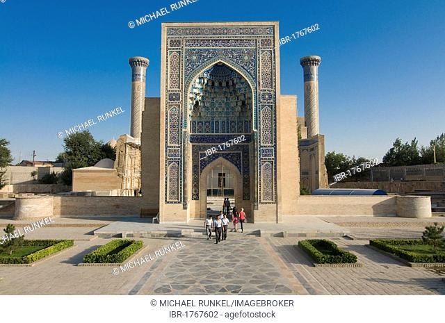 Guri Amir Mausoleum, Samarkand, Uzbekistan, Central Asia