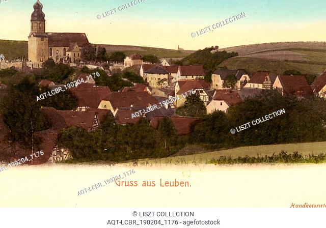 Leuben (Leuben-Schleinitz), 1899, Landkreis Meißen, Leuben, Germany