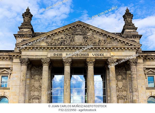 The Reichstag Building, Berlin, Germany, Europe