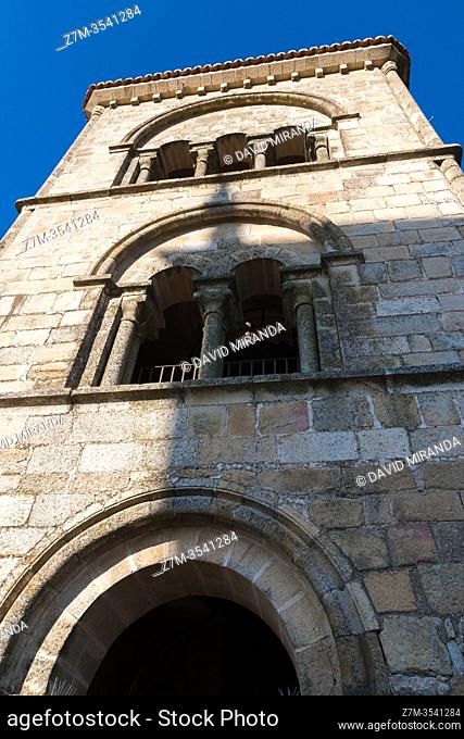 Torre campanario de la iglesia de Santa María la Mayor. Trujillo. Cáceres. Extremadura. España