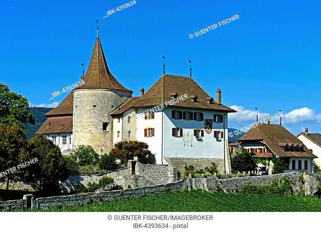Schloss Erlach or Erlach Castle, Erlach District, Canton of Bern, Switzerland