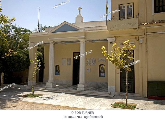 Greek Orthodox Church Dionysiou Aeropagitou Street Athens Greece