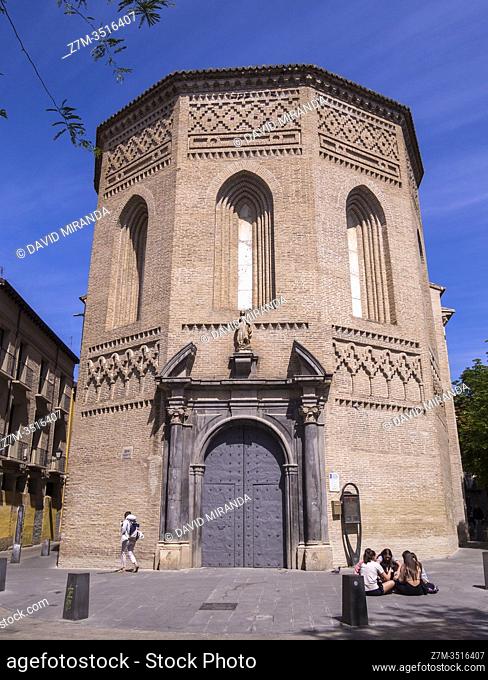 Iglesia de Santa María Magdalena. Zaragoza. Aragón. España