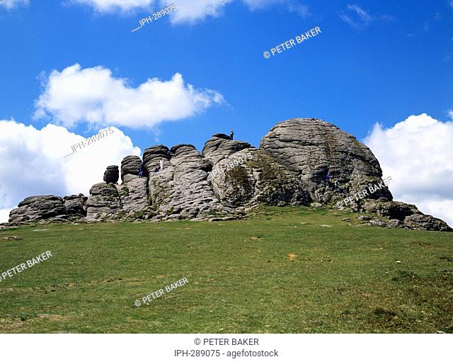 Haytor Rocks - Famous Tor in the Dartmoor National Park
