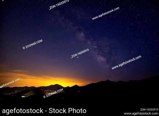 The Milky Way Galaxy as seen fromEstes Park, Colorado