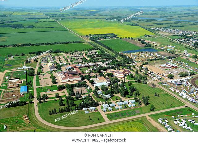 aerial, Lakeland College, Vermilion, Alberta