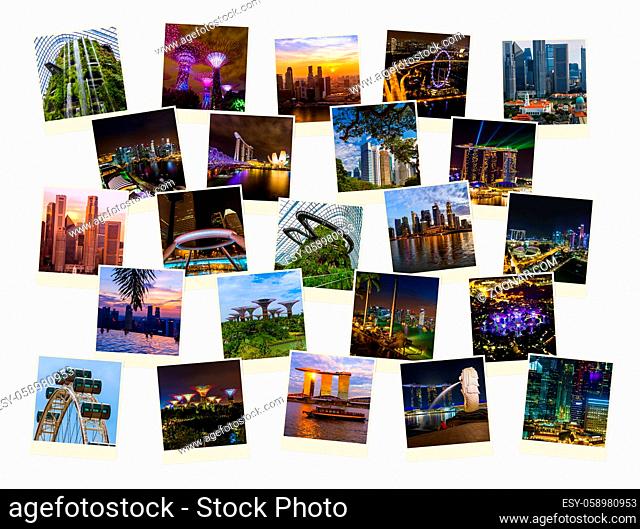 Singapore travel images - architecture and nature background (my photos)