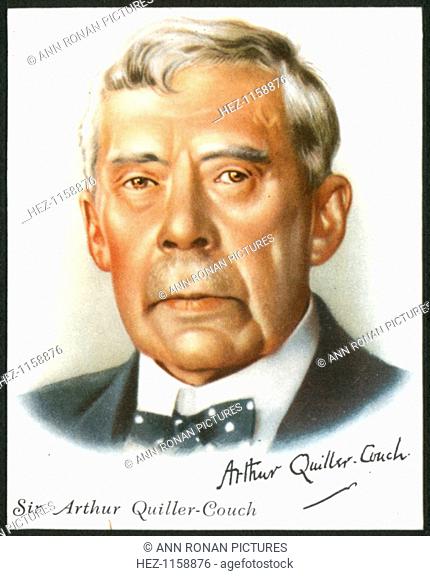 Arthur Quiller-Couch, English poet, novelist, anthologist and critic, c1927. Quiller-Couch (1863-1944) was born at Fowey, Cornwall