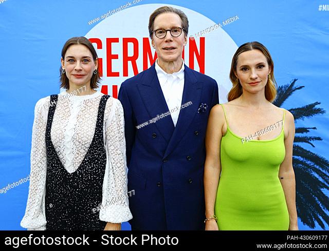 Cannes, France - October 16, 2023: German MIP Cocktail with Concordia Stars Christiane Paul and Ruth Bradley and Showrunner Frank Doelger