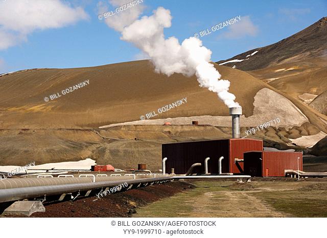 Krafla Power Station, Myvatn District, North-Central, Iceland