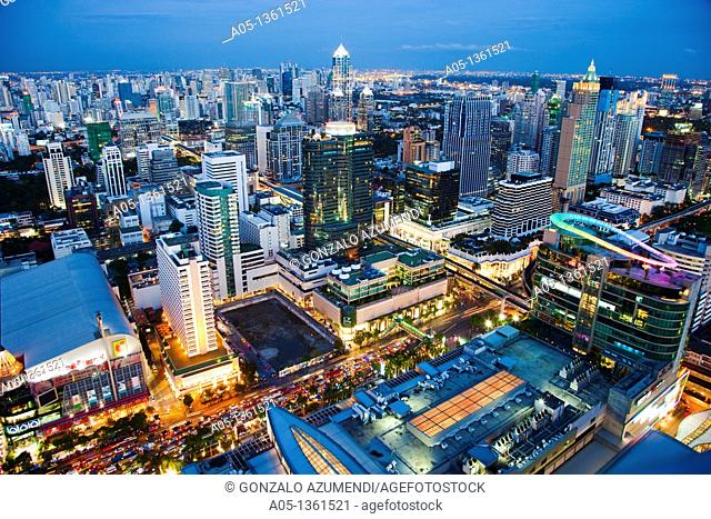 Skyline  Bangkok  Thailand