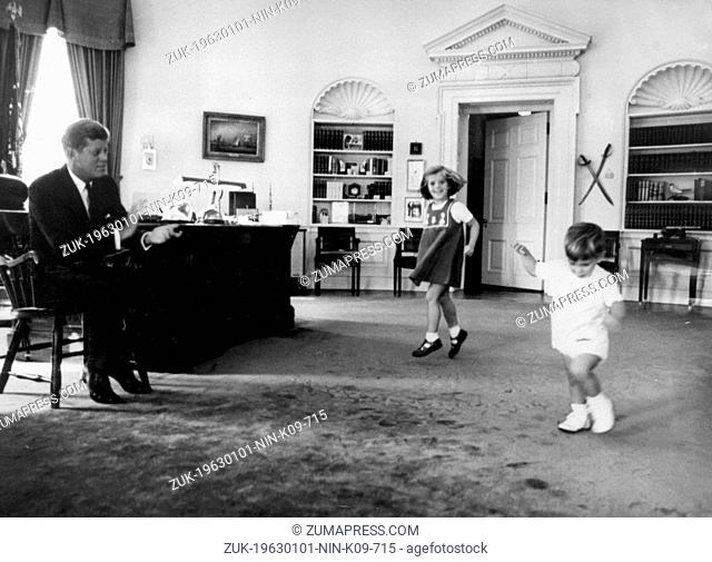 Jan. 1, 1963 - Washington D.C., USA - Born into a rich, politically connected Boston family JOHN F. KENNEDY was the youngest person elected U.S
