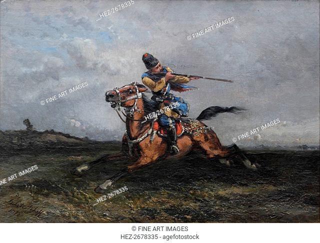 A Circassian rider, 1872
