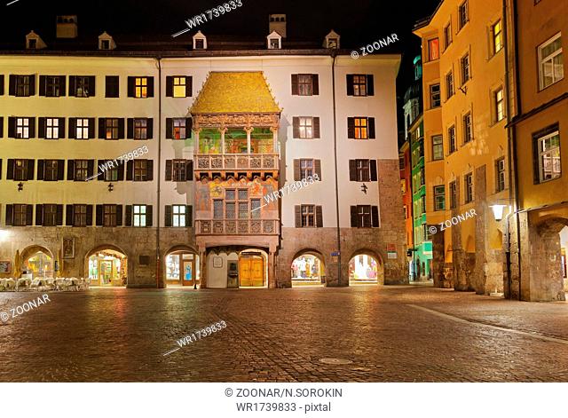 Famous golden roof - Innsbruck Austria