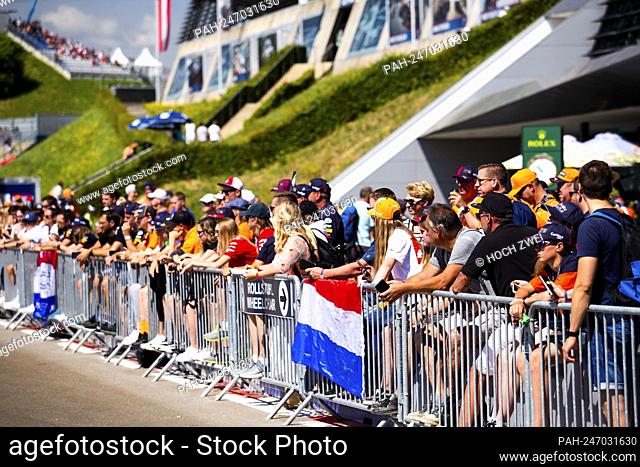 Fans, F1 Grand Prix of Austria at Red Bull Ring on July 3, 2021 in Spielberg, Austria. (Photo by HOCH ZWEI). - Spielberg/Österreich