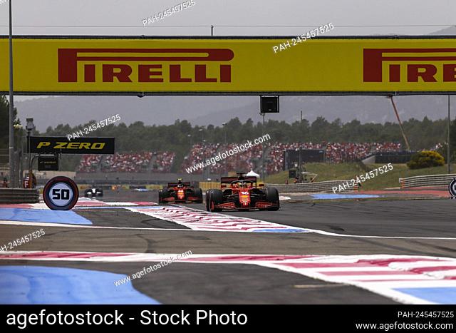 # 16 Charles Leclerc (MON, Scuderia Ferrari Mission Winnow), F1 Grand Prix of France at Circuit Paul Ricard on June 19, 2021 in Le Castellet, France