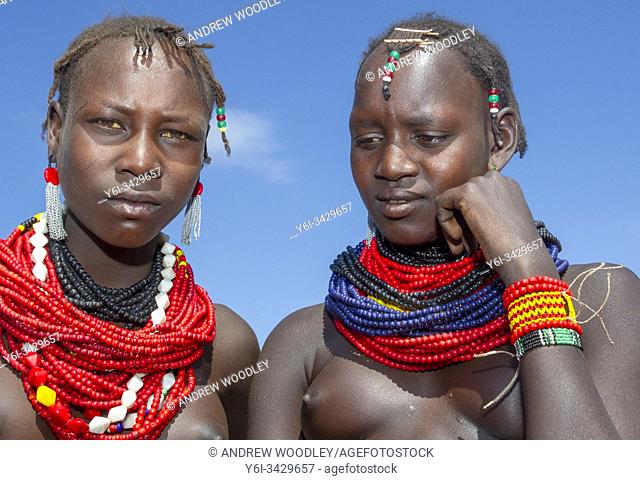 Dassanech tribe women Omo Valley Ethiopia