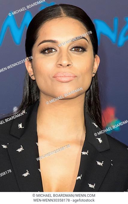 Lilly Singh attending the premiere of Disney's 'Moana, ' during AFI FEST 2016 presented by Audi, held at the El Capitan Theatre in Hollywood, California