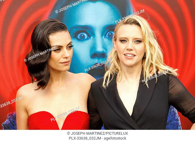 Mila Kunis, Kate McKinnon at the Premiere of Lionsgate's ""The Spy Who Dumped Me"" held at the Fox Village Theater in Westwood, CA, July 25, 2018