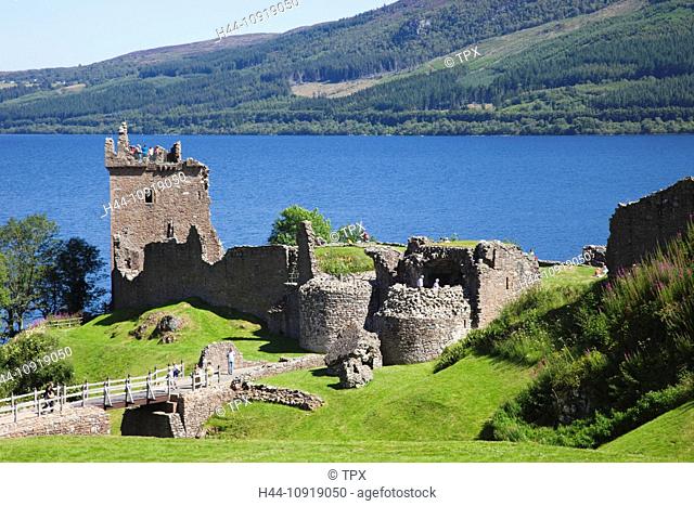 UK, United Kingdom, Europe, Scotland, Highlands, Loch Ness, Urquhart Castle, Urquhart, Scottish Castles, Scottish, Castle, Castles, Tourism, Travel, Holiday