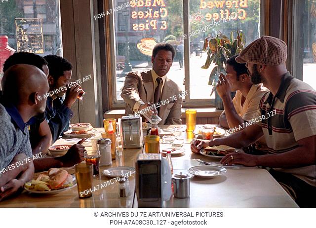 American Gangster Year : 2007 USA Denzel Washington  Director: Ridley Scott Photo: David Lee. It is forbidden to reproduce the photograph out of context of the...