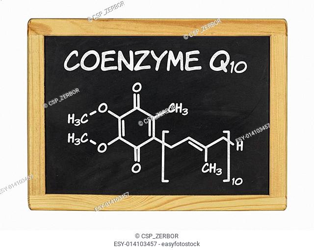 chemical formula of coenzyme q10