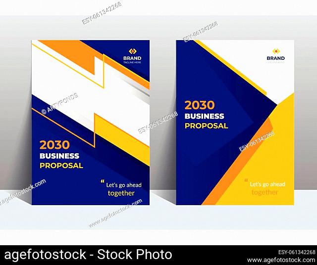 Business Proposal Catalog Cover Design Template is adept at Multipurpose projects such as annual reports, brochures, flyers, posters, presentations, catalogs