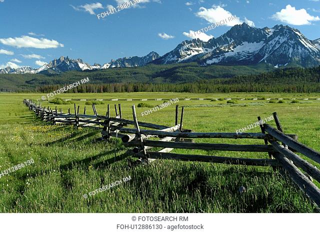 Stanley, ID, Idaho, Sawtooth National Recreation Area, Sawtooth National Forest, Sawtooth Valley, Sawtooth Mountain Range