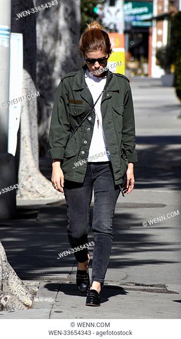 Kate Mara spotted out for lunch in North Larchmont in Los Angeles Featuring: Kate Mara Where: Los Angeles, United States When: 24 Feb 2015 Credit: WENN