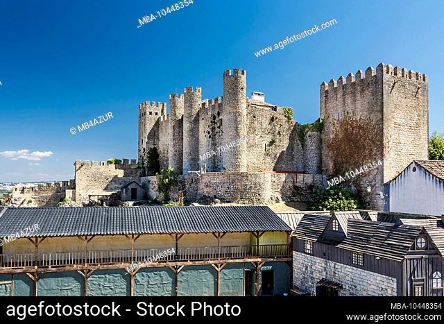 Europe, Portugal, Estremadura, Centro region, Obidos, Vila das Rainhas, City of the Queens, castle grounds, Castelo de Obidos