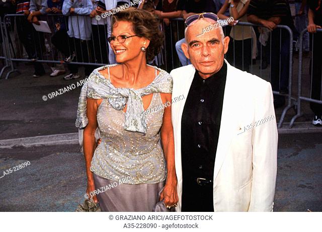 Claudia Cardinale and her husband Pasquele Squitieri