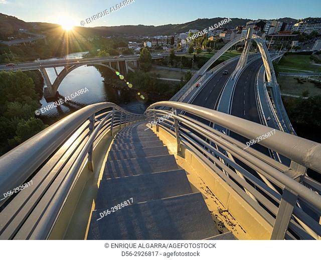 Millenium bridge, Ourense, Galicia, Spain