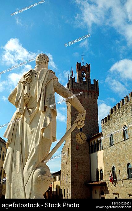 Statue of Ferdinando I de Medici, Park Il Prato, Ferdinando Medici, statue was designed by Giambologna, or Jean Boulogne, Giovanni da Bologna, sculptor