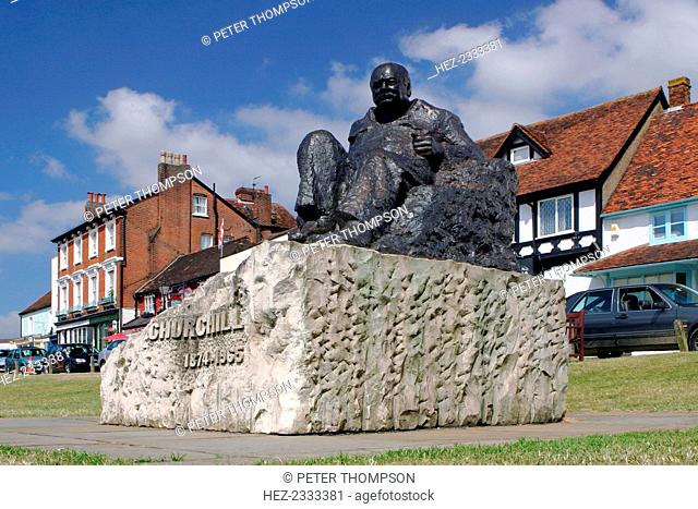 Sir Winston Churchill Statue, Westerham, Kent