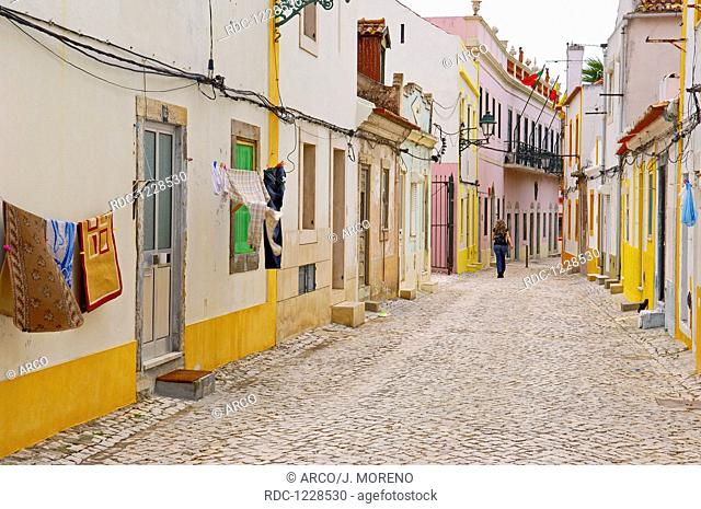 Alcochete, Fishing quarter, Setubal district, Lisbon coast, Portugal, Europe